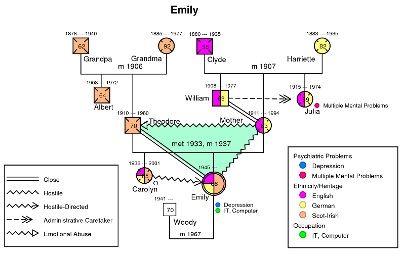 sample genogram